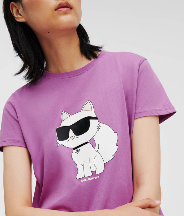 Damen T-Shirt KARL LAGERFELD IKONIK 2.0 CHOUPETTE T-SHIRT