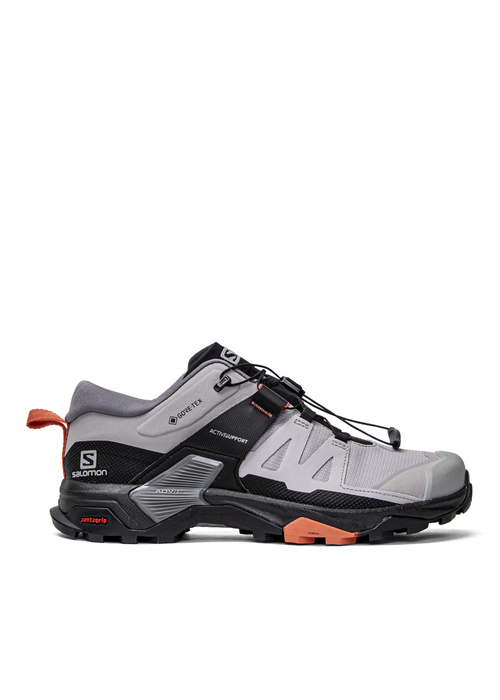Damen Trekkingschuhe Grau Salomon X Ultra 4 GTX