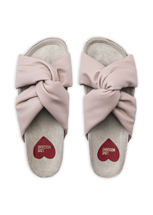 Damen Pantoletten Beige Love Moschino JA28233G0EIE0609