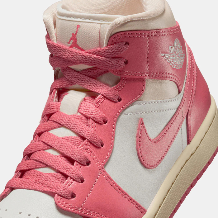 Nike Air Jordan 1 Mid "Pink Salt" Damen Sneaker