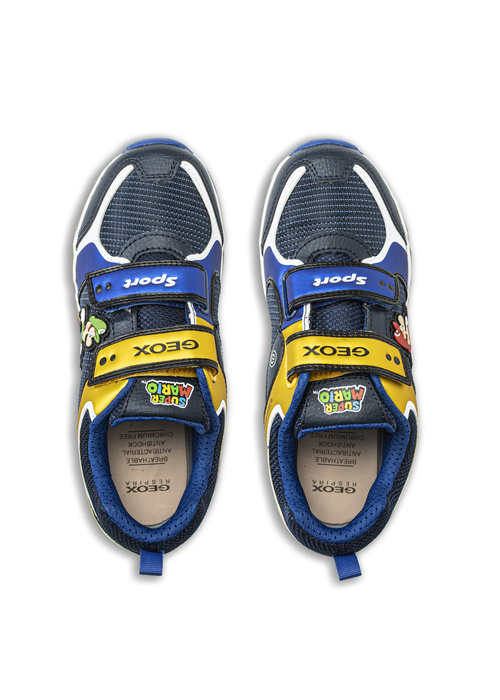Sneaker für Kinder Dunkelblau Sneakers GEOX J Android B. A Super Mario
