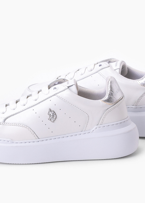 U.S. POLO ARTIDE001W/3L1-WHI Damen Sneaker 