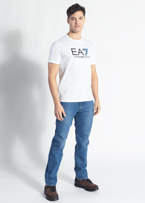 Herren T-Shirt Weiß EMPORIO ARMANI EA7 3LPT58 PJ7CZ 1100 