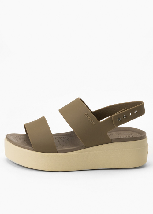 Damen Sandalen CROCS BROOKLYN LOW WEDGE 206453-2YI 