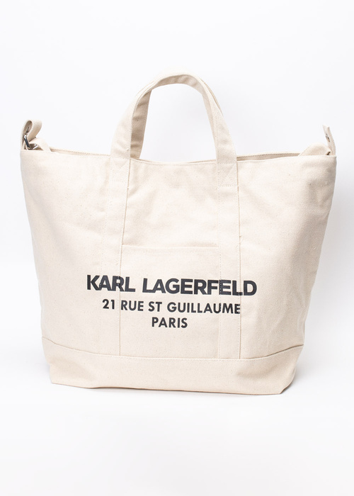 Damen Handtasche KARL LAGERFELD RSG XL CANVAS SHOPPER