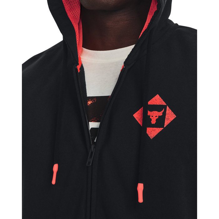 Trainings Herren Sweatshirt UNDER ARMOUR PJT RCK HW TRRY SL FZ FAM