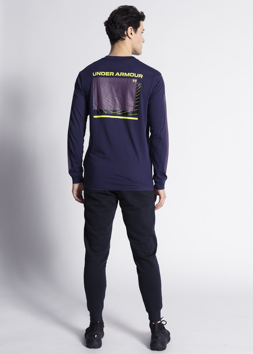 Herren Langarmshirt Under Armour UA 21230 Swerve Lila