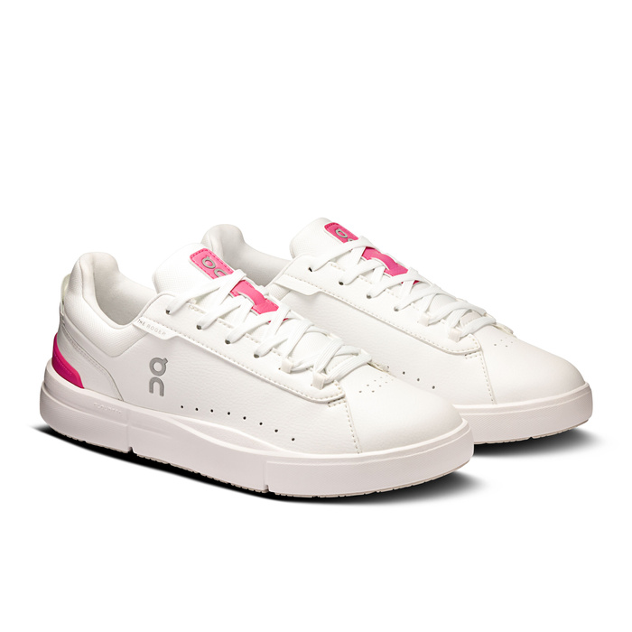 ON The Roger Advantage White | Pink Damen Sneaker
