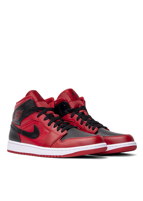 Herren Trainingsschuhe Rot Air Jordan 1 Mid