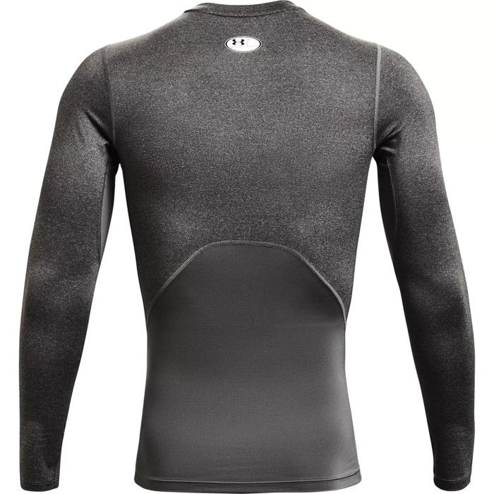 Herren Langarmshirt Grau Under Armour HeatGear Armour LongSleeve