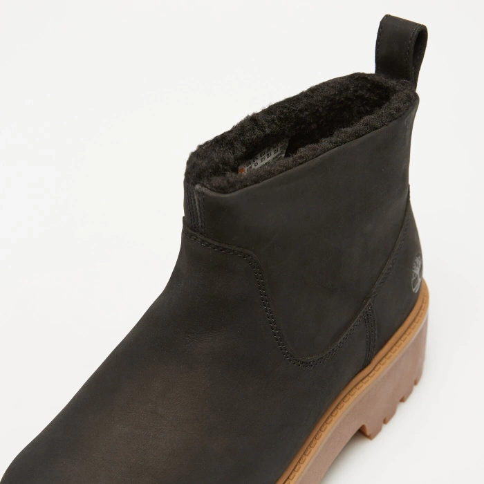Timberland STONE STREET MID WARM LINED BOOT BLACK NUBUCK Damen Winterschuhe