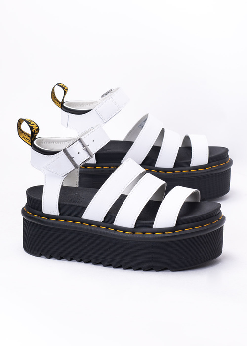 Sandalen für Damen Weiß Dr. Martens Blaire Quad