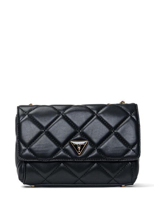 Damen Handtasche Schwarz Guess Cessily HWQB7679210-BLA