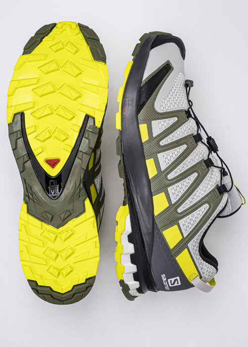 Herren Trekkingschuhe Grau Salomon XA PRO 3D v8