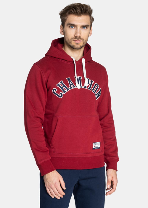 Herren Sweatshirt Champion Collegiate Logo Organic Cotton Blend Hoodie (216569-RS506)