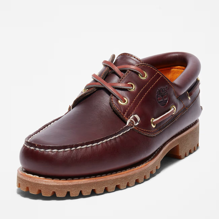 Timberland Authentic BOAT SHOE BURGUNDY Herren Mokassins