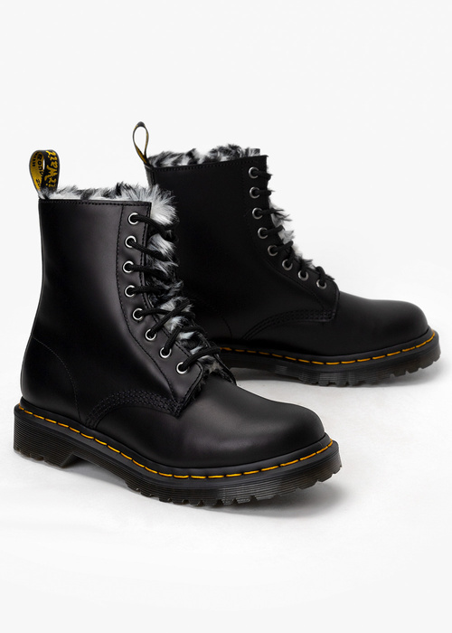 Damenstiefel Schwarz DR. MARTENS 1460 SERENA