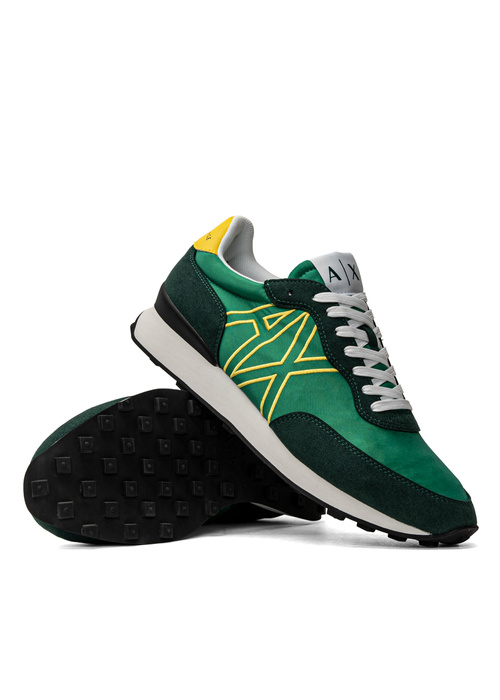 Herren Sneaker Grün Armani Exchange  XUX129 XV549 00134