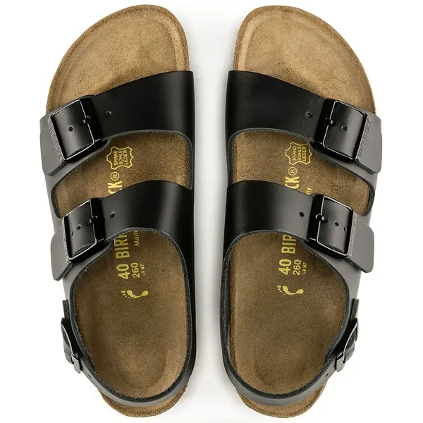 Birkenstock Milano Natural Leather 