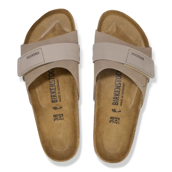 BIRKENSTOCK Oita W LENB/LEVE Taupe Damen Pantalotten
