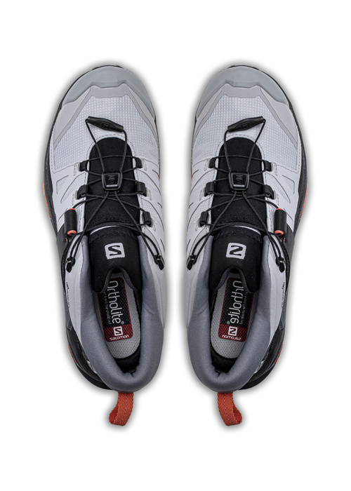 Damen Trekkingschuhe Grau Salomon X Ultra 4 GTX