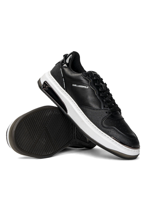 Herren Sneaker Schwarz Karl Lagerfeld Elektro Lay Up Lo