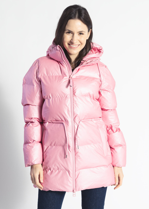 Damen Winterjacke Rosa Rains Puffer W Jacket