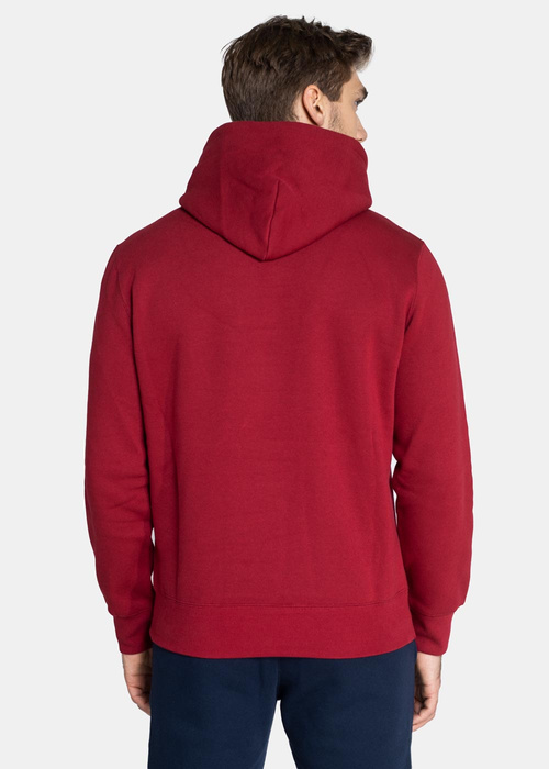 Herren Sweatshirt Champion Collegiate Logo Organic Cotton Blend Hoodie (216569-RS506)