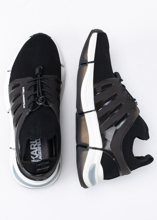 Herren Sneaker Schwarz Karl Lagerfeld QUADRO Lacecage Lo Sock