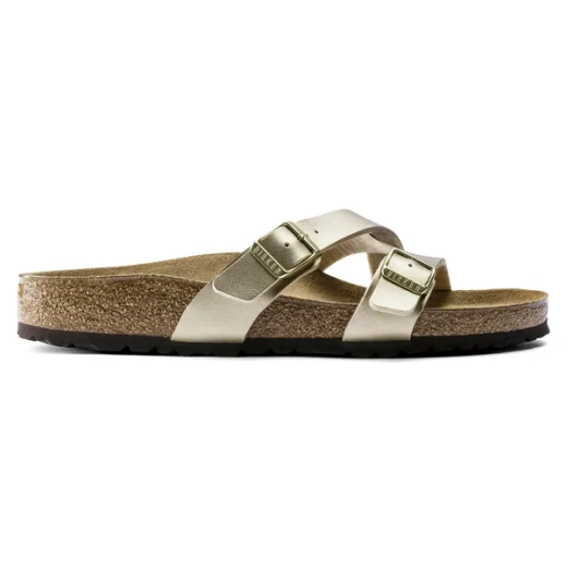 BIRKENSTOCK Yao Balance BF Damen Pantoletten gold