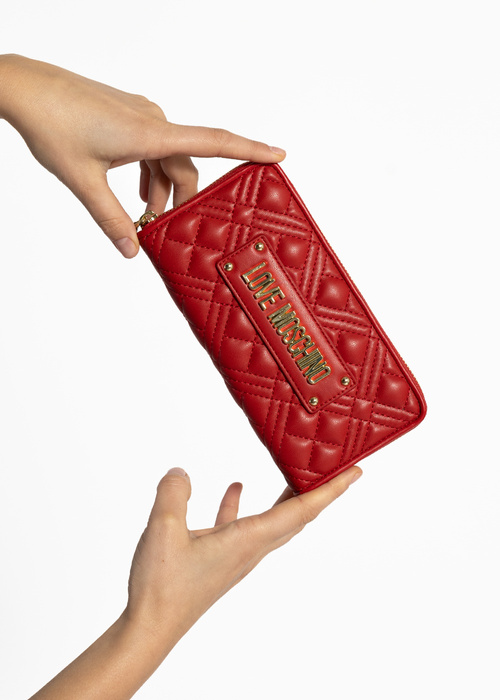 Damengeldbörse Rot LOVE MOSCHINO JC5600PP1FLA0500 