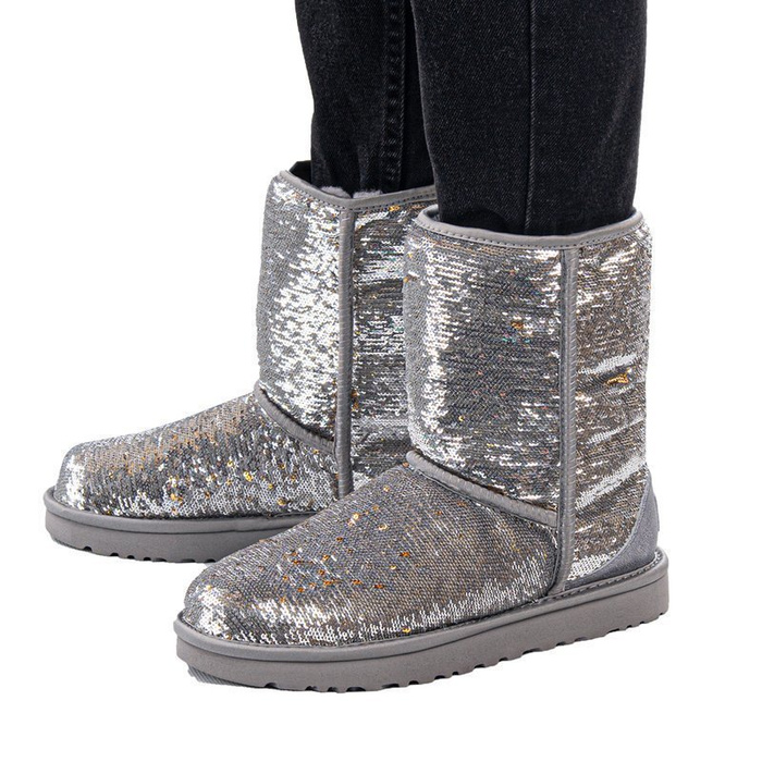 UGG W Classic Short Cosmos Sequin (1103796-SGLD)