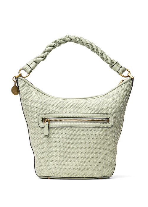 Damen Beuteltasche Grün Guess Hassie Bucket Hobo
