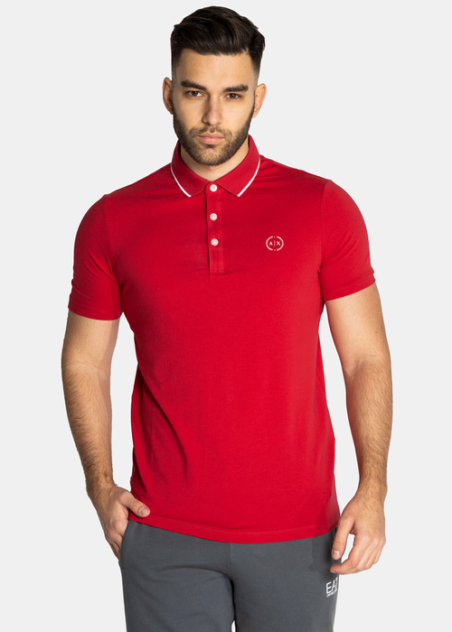 Herren Poloshirt Rot Armani Exchange 8NZF70 Z8M9Z 1496