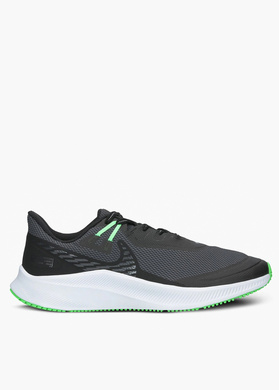 NIKE QUEST 3 SHIELD Herren Laufschuhe schwarz