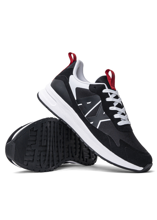 Herren Sneaker Schwarz Armani Exchange XUX114 XV514 K001