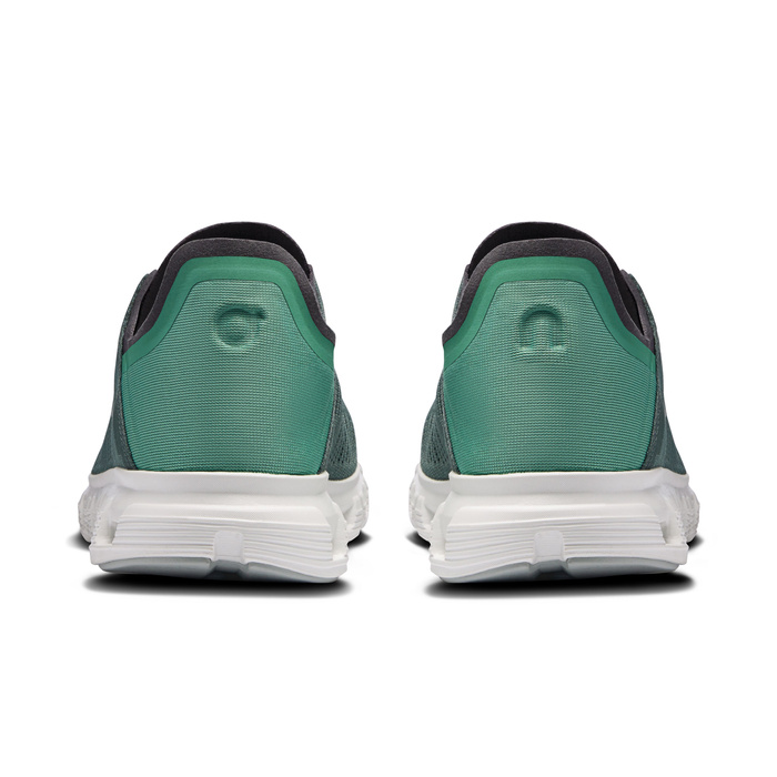 On Cloud 6 Coast Olive | White Herren Sneaker