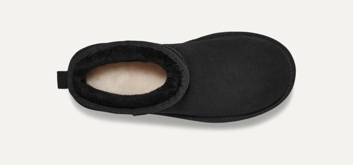 UGG W CLASSIC ULTRA MINI PLATFORM Damen Schneestiefel schwarz