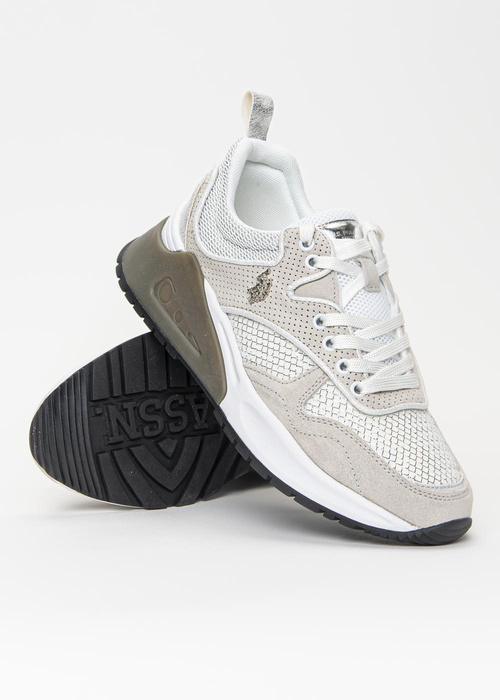 U.S. Polo Assn. Bonye025 WHI/SIL (BONYE4025S1/ST1)