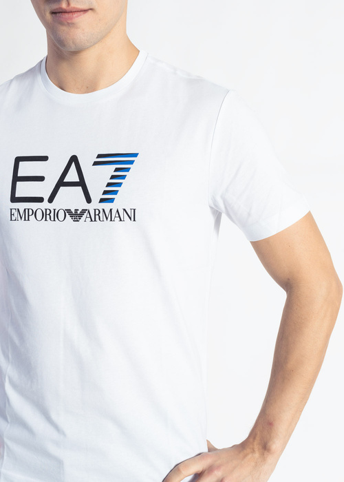 Herren T-Shirt Weiß EMPORIO ARMANI EA7 3LPT58 PJ7CZ 1100 