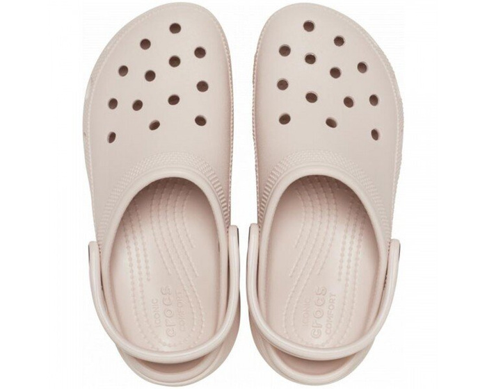 Damen Pantoletten Crocs Classic Platform Clog W