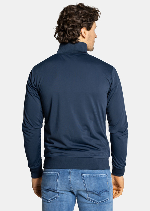 Herren Sweatshirt mit Reißverschluss Ellesse Tener Track Top Dunkelblau