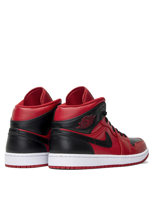 Herren Trainingsschuhe Rot Air Jordan 1 Mid