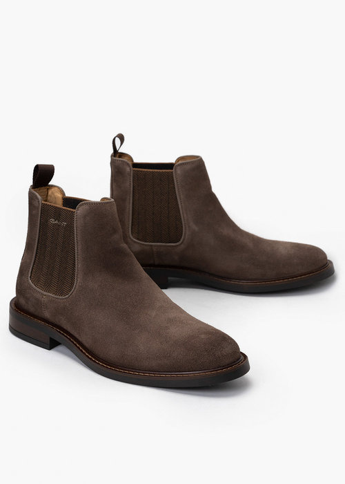Herren Chelsea-Boots Braun GANT ST AKRON 