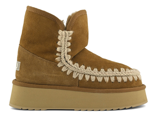 MOU Platform boot suede Damen Schneestiefel