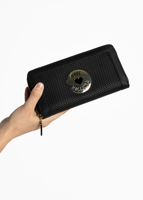 Damengeldbörse Schwarz Love Moschino JC5706PP0EKL100A