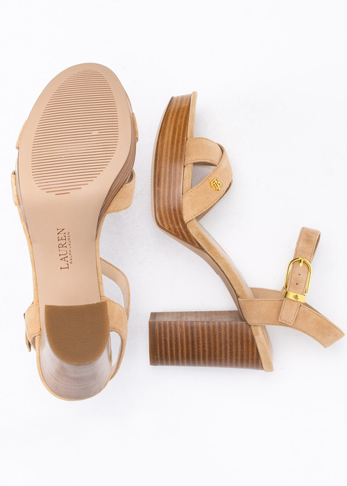 Sandalen für Damen Braun Lauren Ralph Lauren Fenton