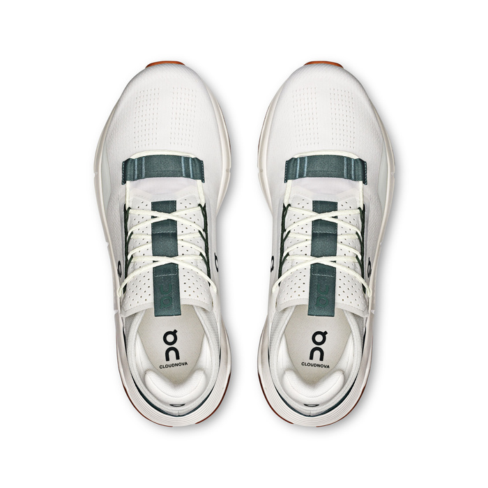 ON Cloudnova 2 Ivory | Olive Herren Sneaker