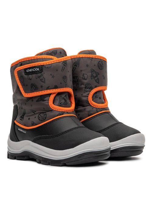 Winterschuhe für Kinder Grau GEOX B Flanfil B.Wpf A
