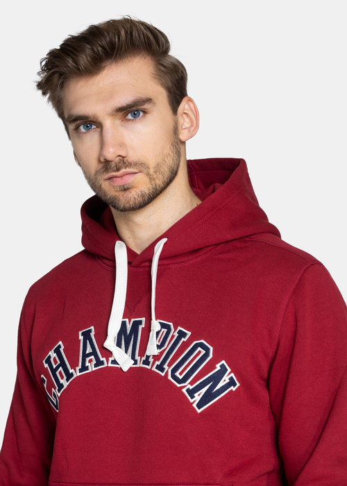 Herren Sweatshirt Champion Collegiate Logo Organic Cotton Blend Hoodie (216569-RS506)